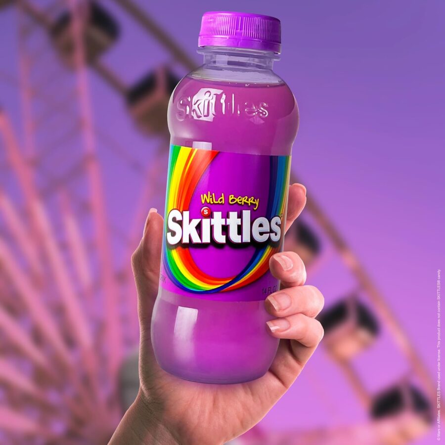 Skittles Wild Berry Bebida – 414 ml - Imagen 2