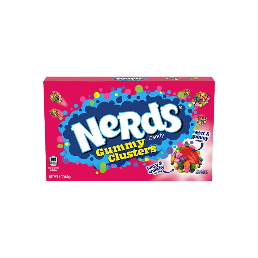 Nerds Gummy Clusters Rainbow - 85 grs