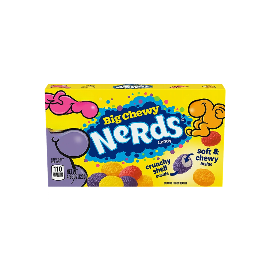 Big Chewy Nerds - 120 grs