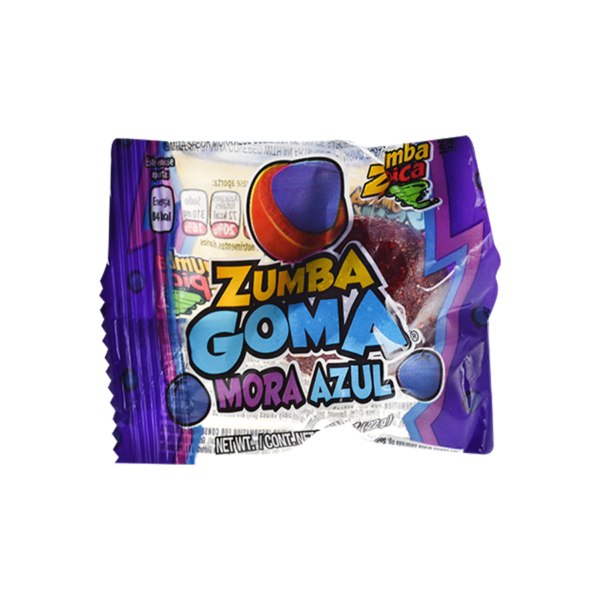 Gomita Zumba Mora Azul - 17 grs