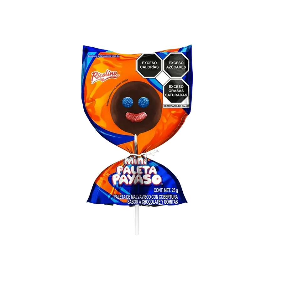Mini Paleta Payaso - 25 grs