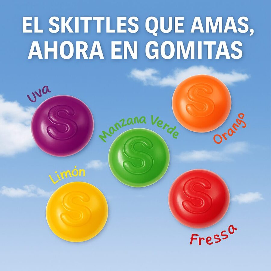 Skittles Gummies Original - 164 grs - Imagen 2