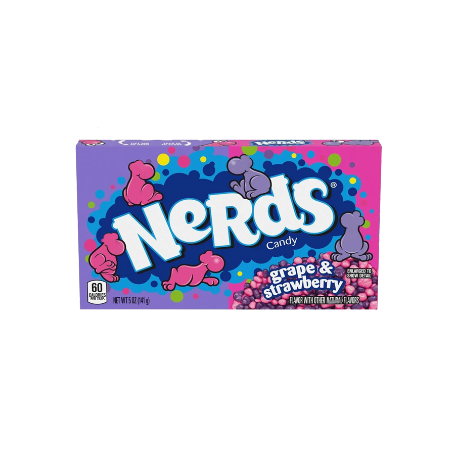 Nerds Grape & Strawberry -141 grs