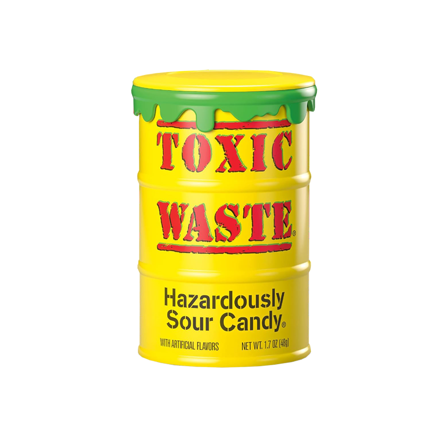 Toxic Waste Hazardously Sour Candy - 48 grs