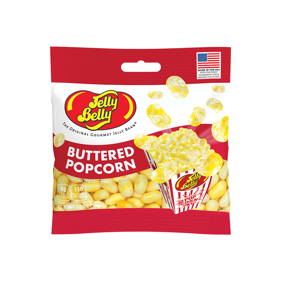 Jelly Belly Buttered Popcorn - 99 grs