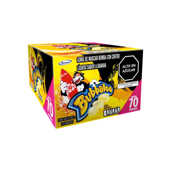 Chicle Bubbaloo Banana - 70 und