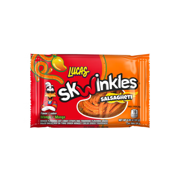Lucas Skwinkles Salsagheti Mango - 24 grs