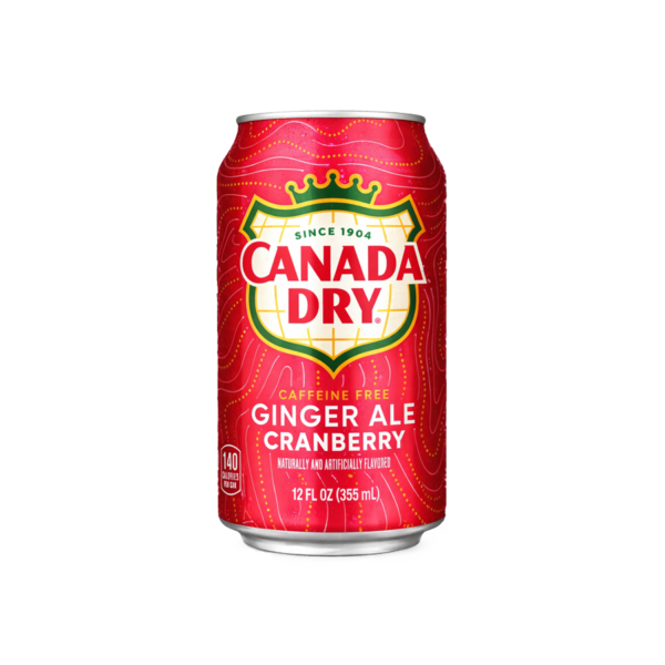 Canada Dry Ginger Ale Cranberry - 355 ml