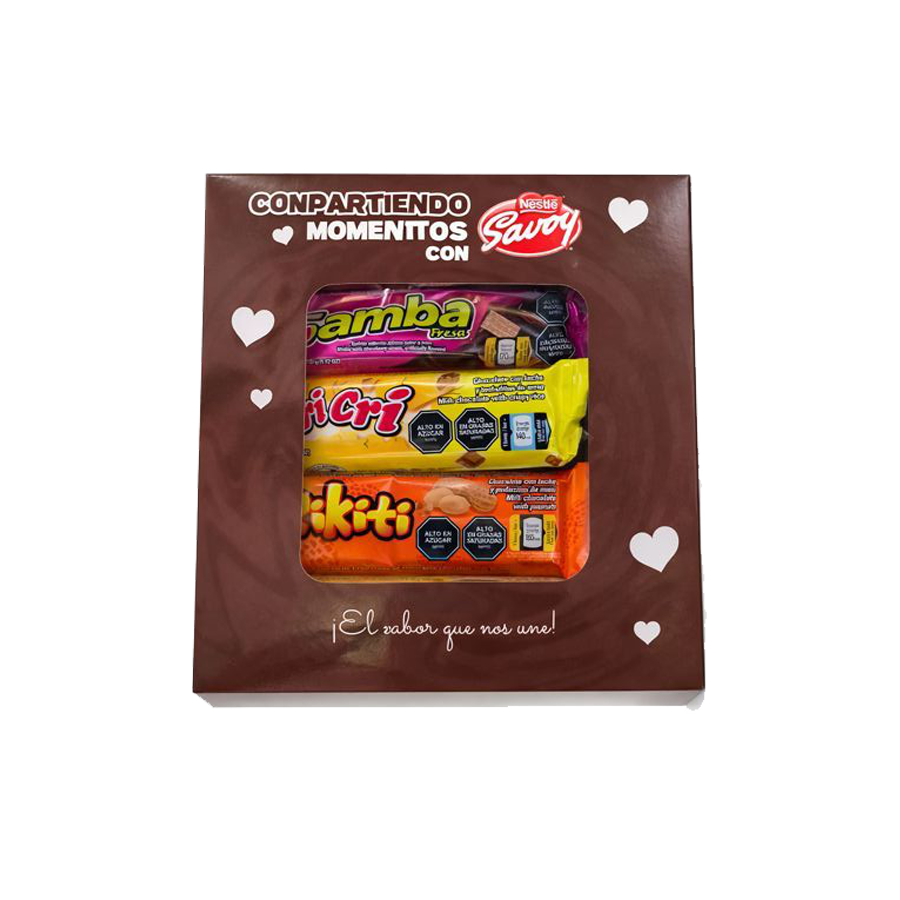 Caja Regalo Chocolates Savoy - 10 und