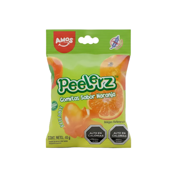 Gomitas Peelerz Naranja - 40 grs