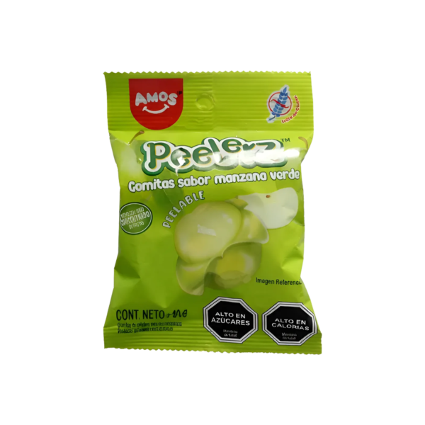 Gomitas Peelerz Manzana Verde - 40 grs