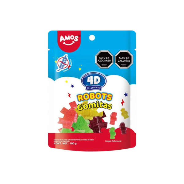 Gomitas Robots - 100 grs