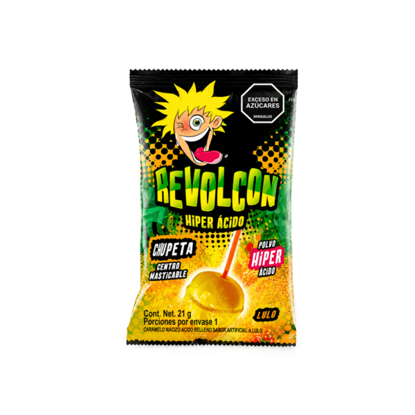 Revolcón Hiper Ácido Chupete de Lulo - 21 grs