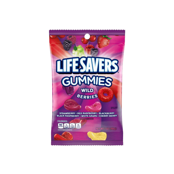 Life Savers Gummies Wild Berries - 198 grs