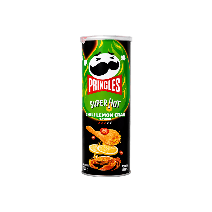 Pringles Super Hot Chili Lemon Crab - 110 grs