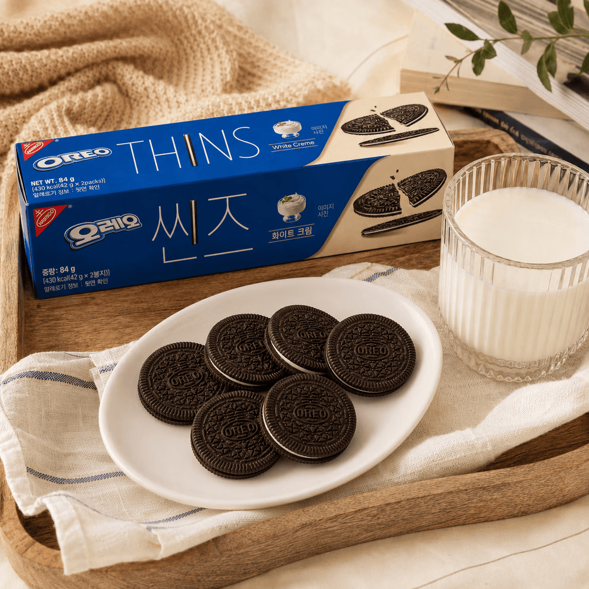 Oreo Thins White Creme - 84 grs - Imagen 2