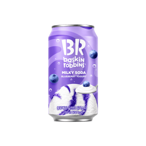 BR Milky Soda Blueberry Yogurt - 350 ml