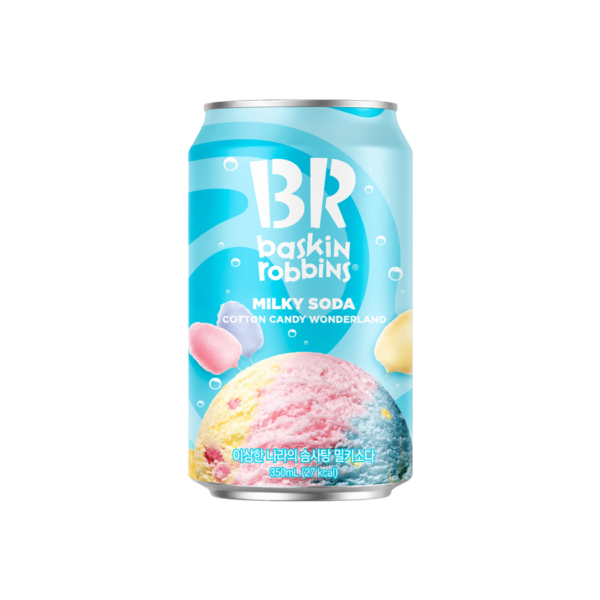 BR Milky Soda Cotton Candy Wonderland - 350 ml