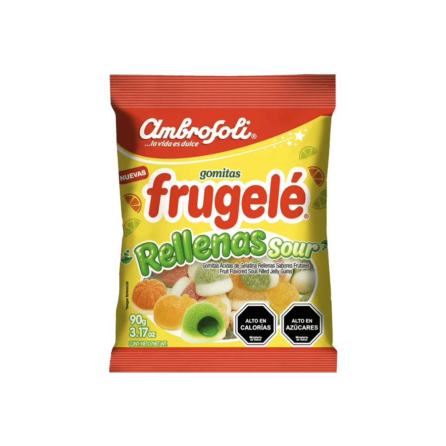 rugelé Rellenas Sour - 90 grs