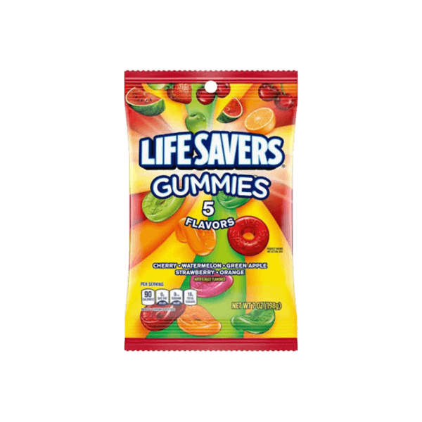 Life Savers Gummies 5 flavors - 198 grs
