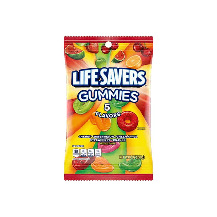 Life Savers Gummies 5 flavors - 198 grs