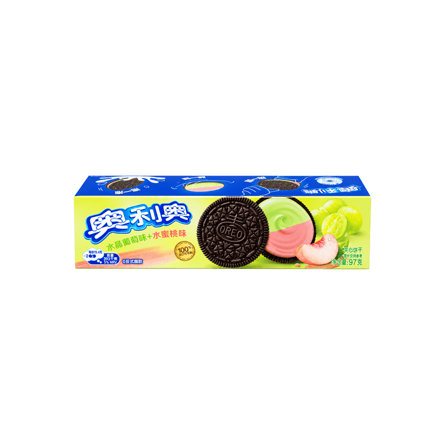 Oreo Uva y Durazno - 97 grs
